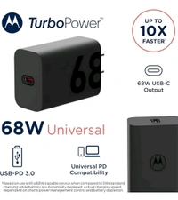 Moto 68W Charger - Black, 68W