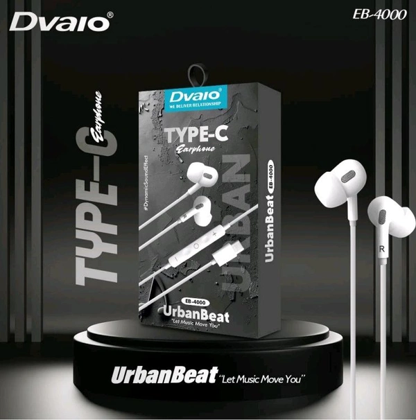 Dvaio EB-4000 - White, Earphone