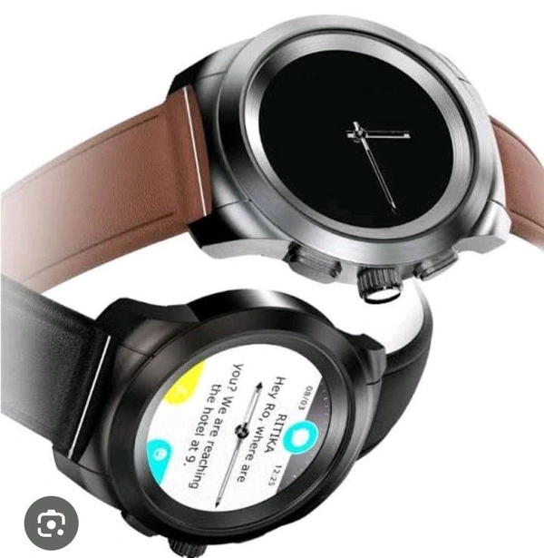 Noisefit Fusion  - Vintage Brown, Smartwatch