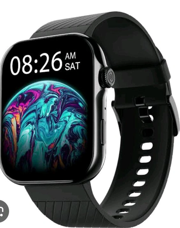 Noise Colorfit Pulse Grand  - Jet Black, Smartwatch