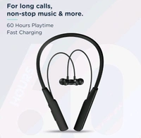 Pebble Pabble Flex Go Wireless Earphone  - Assorted, Neckband