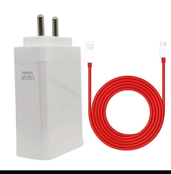 Oneplus 100w Super Vooc Flash Charge  - White, Charger
