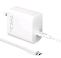Vivo VIVO 120W FLASH CHARGE ADOPTER WITH CABLE - White, Charge