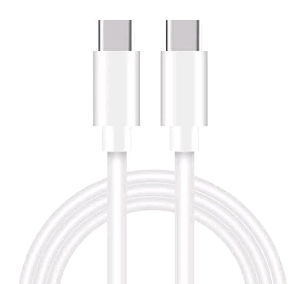 Samsung 45W Travel Charger (With Cable)  (Original) - White, C TO C