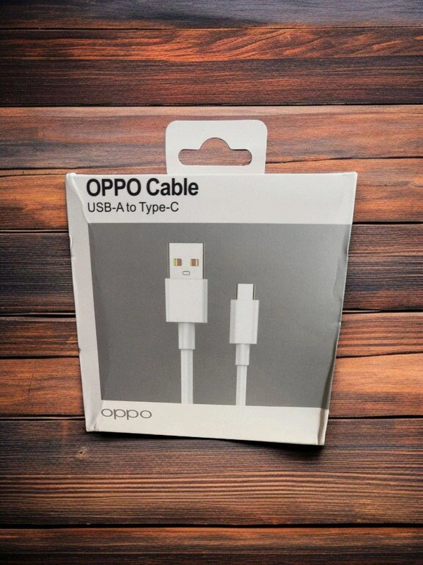 Oppo A TO C CABLE (IMPORTED) SUPER VOCC - A TO C, White