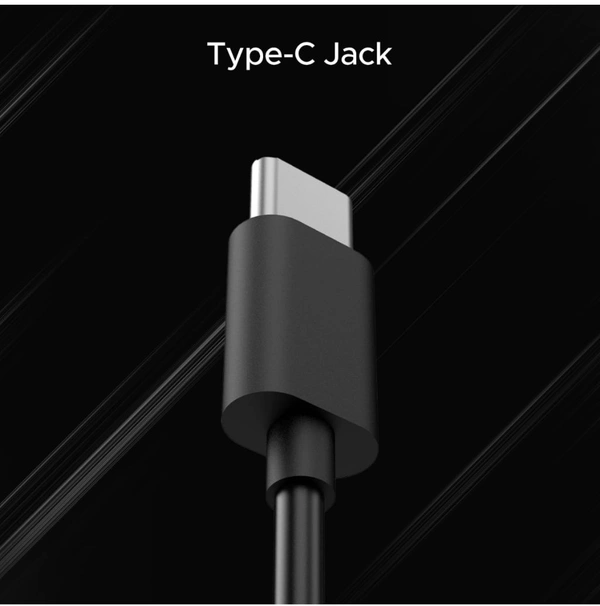 Boat Bassheads 100 C Wired Headphones Earphones with Type-C Jack, in-Line Microphone, in Ear, 10Mm Drivers, Signature Sound, Integrated Controls & Multi-Os Compatibility - Black, TYPE C