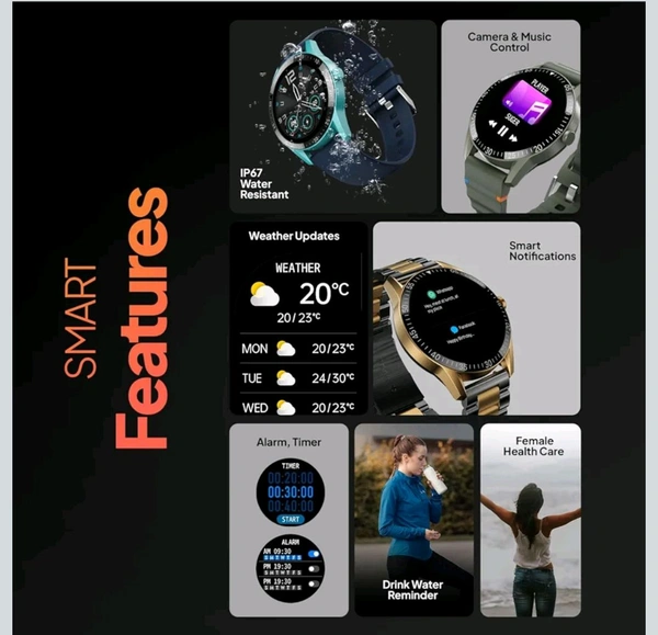 Fire-Boltt Talk Bluetooth Calling Smartwatch, 1.39" TFT Display with Dual Button, Hands On Voice Assistance, 120 Sports Modes, in Built Mic & Speaker - Beige, Smartwatch