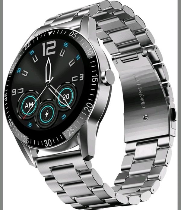 Fire-Boltt Talk Bluetooth Calling Smartwatch, 1.39" TFT Display with Dual Button, Hands On Voice Assistance, 120 Sports Modes, in Built Mic & Speaker - Silver, Smartwatch