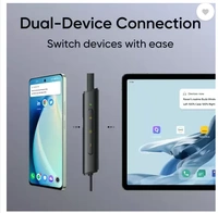 realme Buds Wireless 3 Neo with 13.4mm Driver, 32 hrs Playback, Dual Device Connection Bluetooth Headset  - Black, Neckband