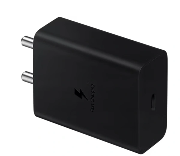 Samsung 45W Travel Charger (With Cable)  (Original) - Black, C TO C