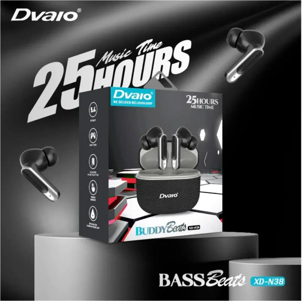 Dvaio N-38 Bass Beat TWS - Black, TWS