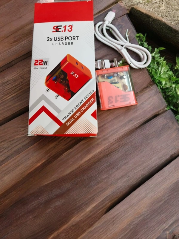 SE13 SE-65 22W DUAL USB FAST CHARGER - V8