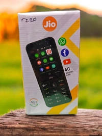 Jio Phone Repack - Black, Repack
