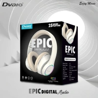 Dvaio XD-N59 RGB Headphones withBluetooth, Aux and TF - Black, RGB