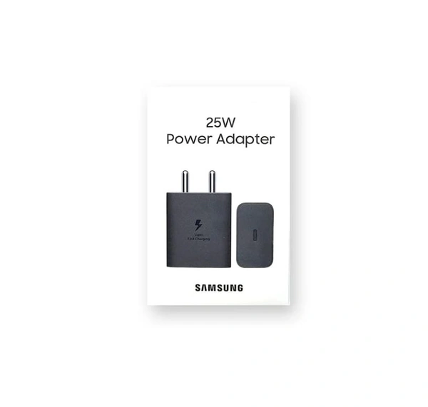 Samsung 25W Adapter (Original) - Black, C TO C