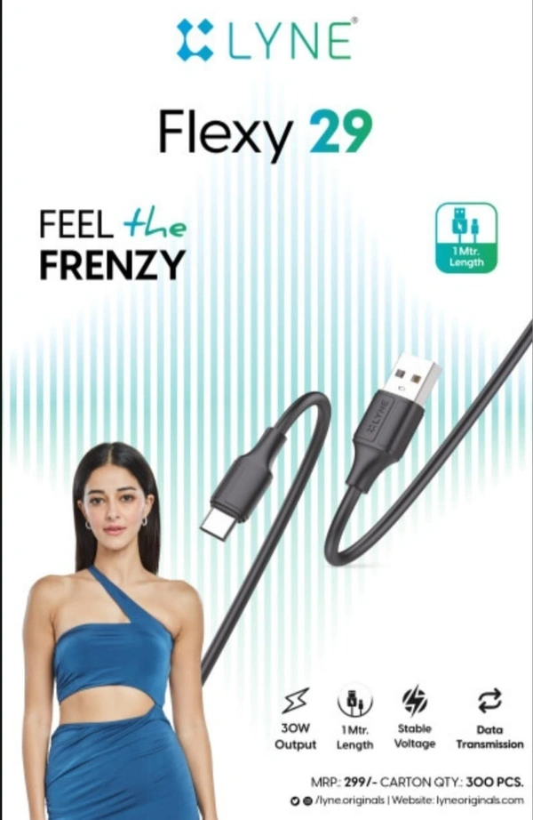 LYNE Flexy 29v - Assorted, V8