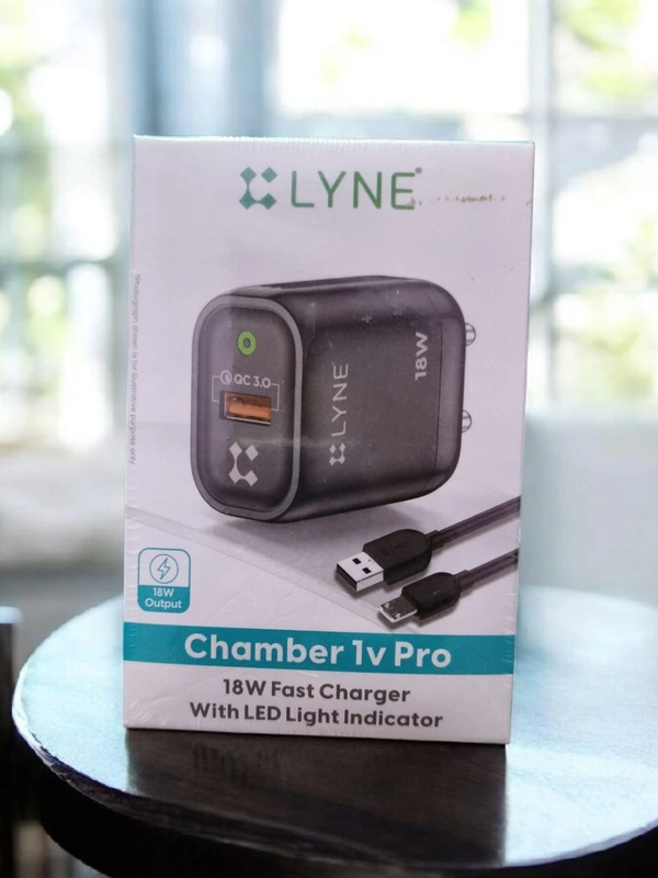 LYNE Chamber 1 Pro - Black, V8 18W