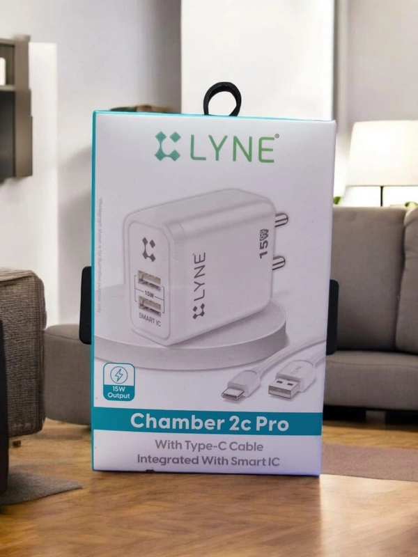 LYNE Chamber 2 Pro - White, TYPE C 15W