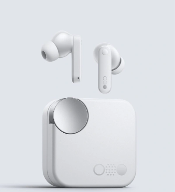 CMF by Nothing Buds 42 dB ANC, Ultra Bass Technology, 35.5 Hrs Playtime Bluetooth - White, BUDS