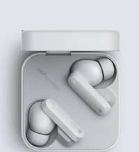 CMF by Nothing Buds 42 dB ANC, Ultra Bass Technology, 35.5 Hrs Playtime Bluetooth - White, BUDS