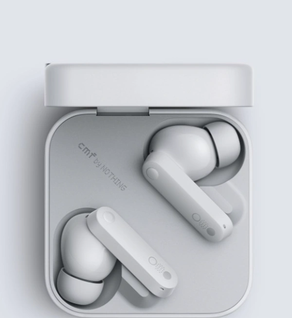 CMF by Nothing Buds 42 dB ANC, Ultra Bass Technology, 35.5 Hrs Playtime Bluetooth - White, BUDS