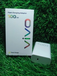 VIVO 100W FLASH CHARGING ADAPTER - White, CHARGER