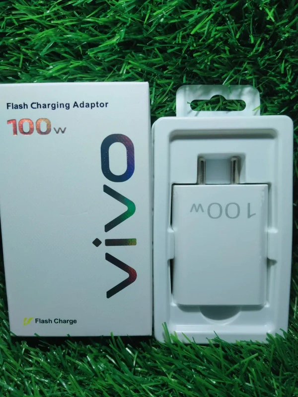 VIVO 100W FLASH CHARGING ADAPTER - White, CHARGER