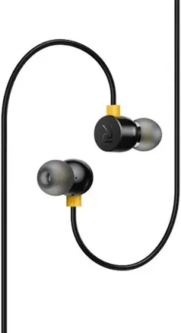 Realme RMA101 BUDS  - Black, Earphone