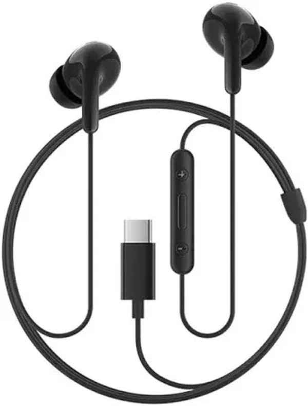 Mi Xiomi Type-C Earphone - Black, TYPE C