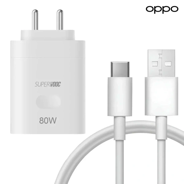 OPPO SUPERVOOC 80W POWER ADAPTER - White, Charger