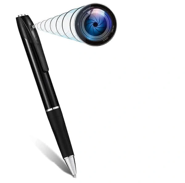 py Pen Camera 90 Minutes Pen Battery Life Mini Slim Body Pen 1080p Camera Video Audio Recording for Home,