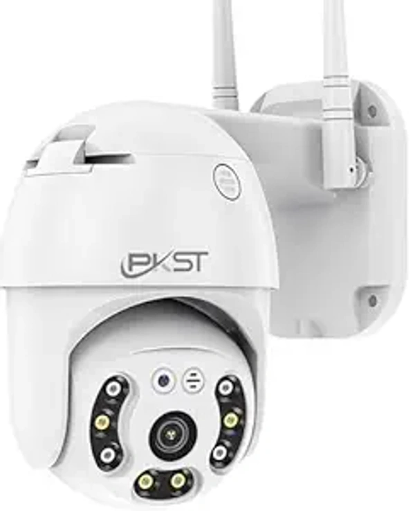 Full HD1080P Wi-Fi IP66 PTZ v380 PRO Camera Pan Tilt Surveillance Camera, Two Way Audio/Motion Detection/Best Night Vision/Waterproof CCTV Camera Support Upto 128G SD, White (PTZ)