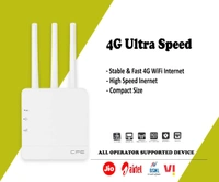 5G & 4G Mobile Sim Based Router with Triple Antenna with 150 Mbps Speed, Plug and Play,Support,NVR, DVR, WiFi,Camera,All 4G Sim Card