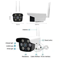  4G 3G Sim Outdoor CCTV Bullet Camera| Wide Angle View and Colored Night Vision | IP66 Waterproof Camera | Two Way Audio | Support Cloud Storage and SD Card Upto 128 GB| White (4G SIM)