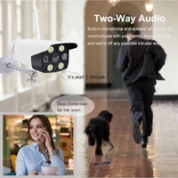  4G 3G Sim Outdoor CCTV Bullet Camera| Wide Angle View and Colored Night Vision | IP66 Waterproof Camera | Two Way Audio | Support Cloud Storage and SD Card Upto 128 GB| White (4G SIM)
