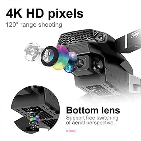-Foldable-Toy-Drone-with-HQ-WiFi-Camera-Remote-Control-for-Kiids-Quadcopter-with-Gesture-Selfie-Flips-Bounce-Mode-App-One-Key-Headless-STAR-Mode-functional