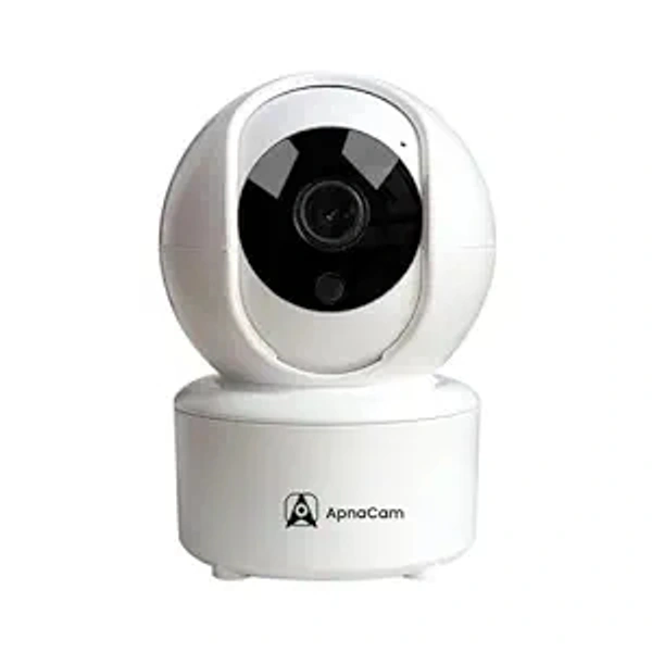 AI Smart Home Security Camera with 1080 Full HD | Wireless/WiFi | 360 Degree Viewing | Motion Detection | Two Way Communication | Infrared Night Vision | Pan- Tilt Zoom | SD Card Slot.