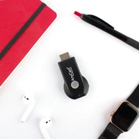 Anycast Wireless WiFi 1080P HDMI Display TV Dongle Receiver Black