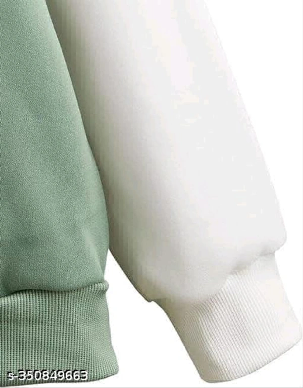 United Style Mens Premium Double Colour Hoodie  - S