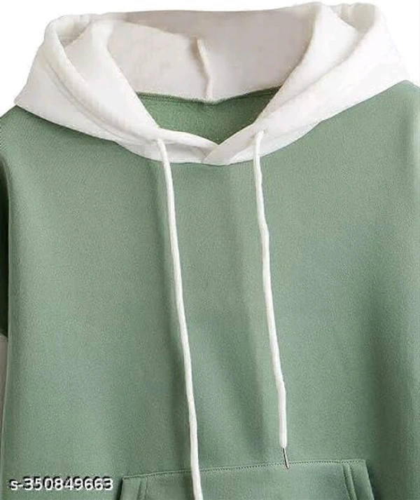 United Style Mens Premium Double Colour Hoodie  - S