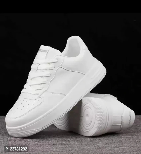 United Style White Sneakers / Shoes - White, 10