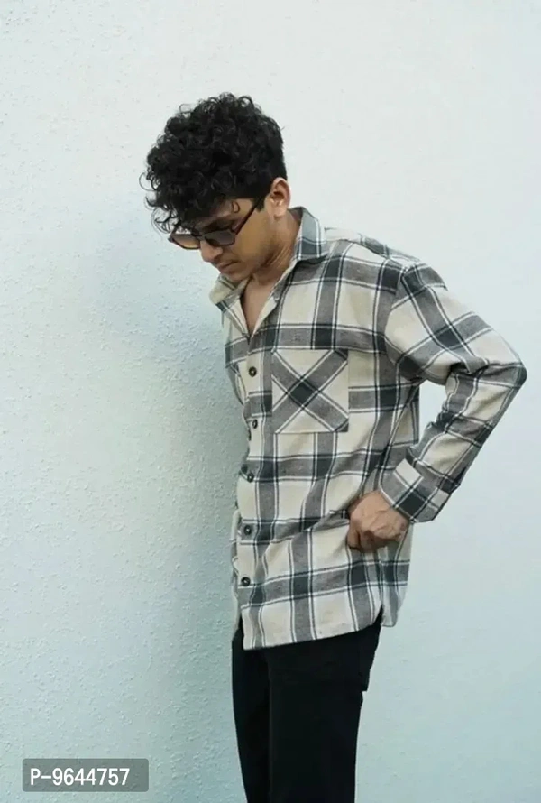United Style Casual Shirt / Checks Shirt / Denim Shirt - XL