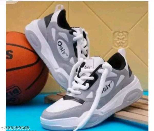 United Style  Denim Sneakers / Shoes - Gray, Ind-8