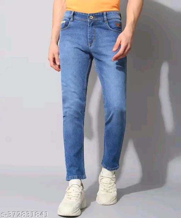 United Style Denim Jeans  - Royal Blue, Select Size