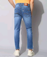 United Style Denim Jeans  - Royal Blue, Select Size