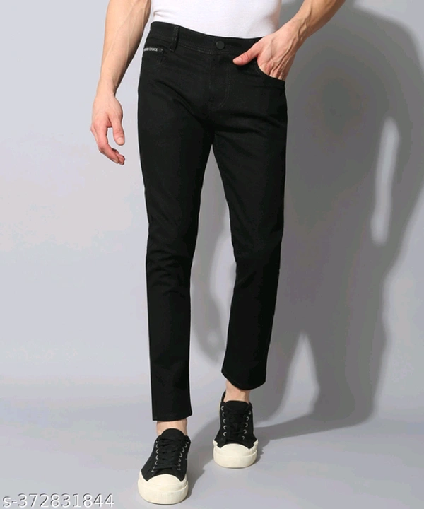 United Style Denim Jeans  - Black, 30
