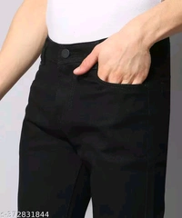 United Style Denim Jeans  - Black, 30