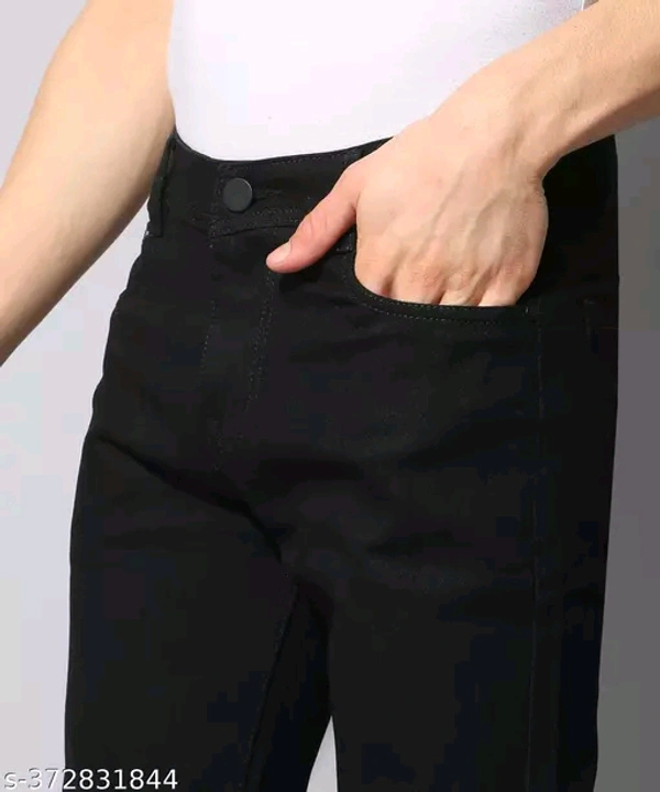 United Style Denim Jeans  - Black, 30
