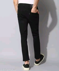 United Style Denim Jeans  - Black, Select Size
