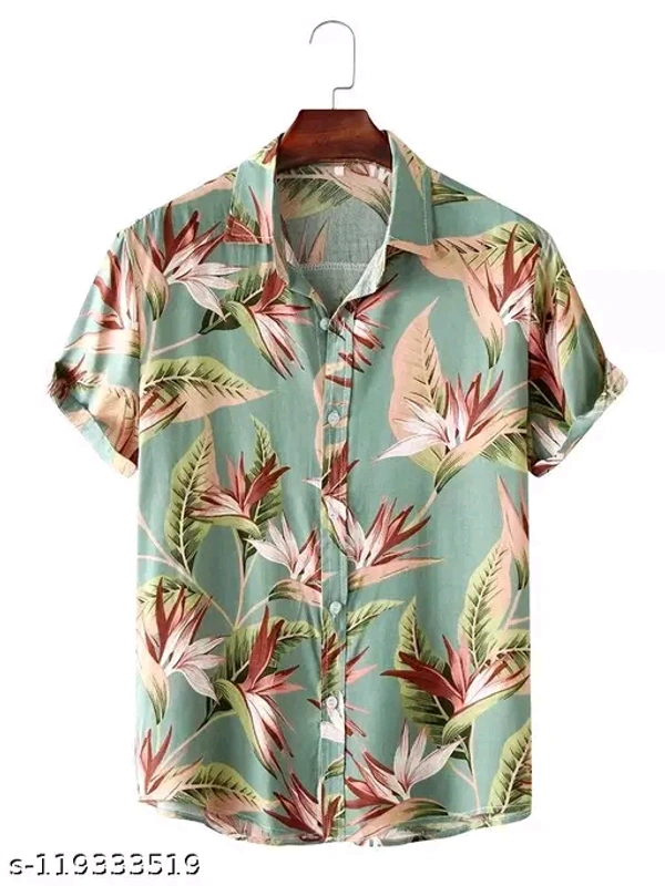 United Style Cool Party Shirt - Mint Green, L